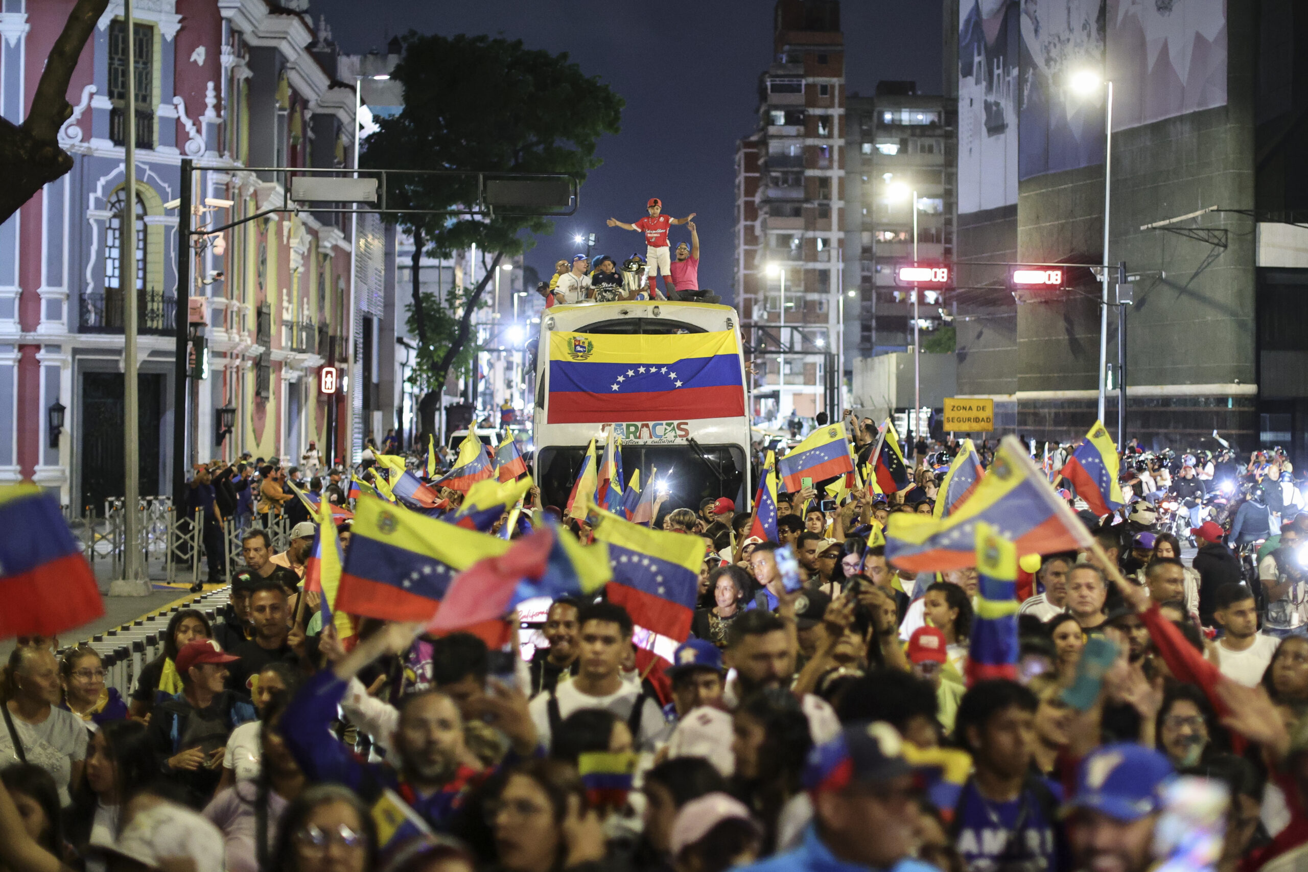 Festa grande in Venezuela