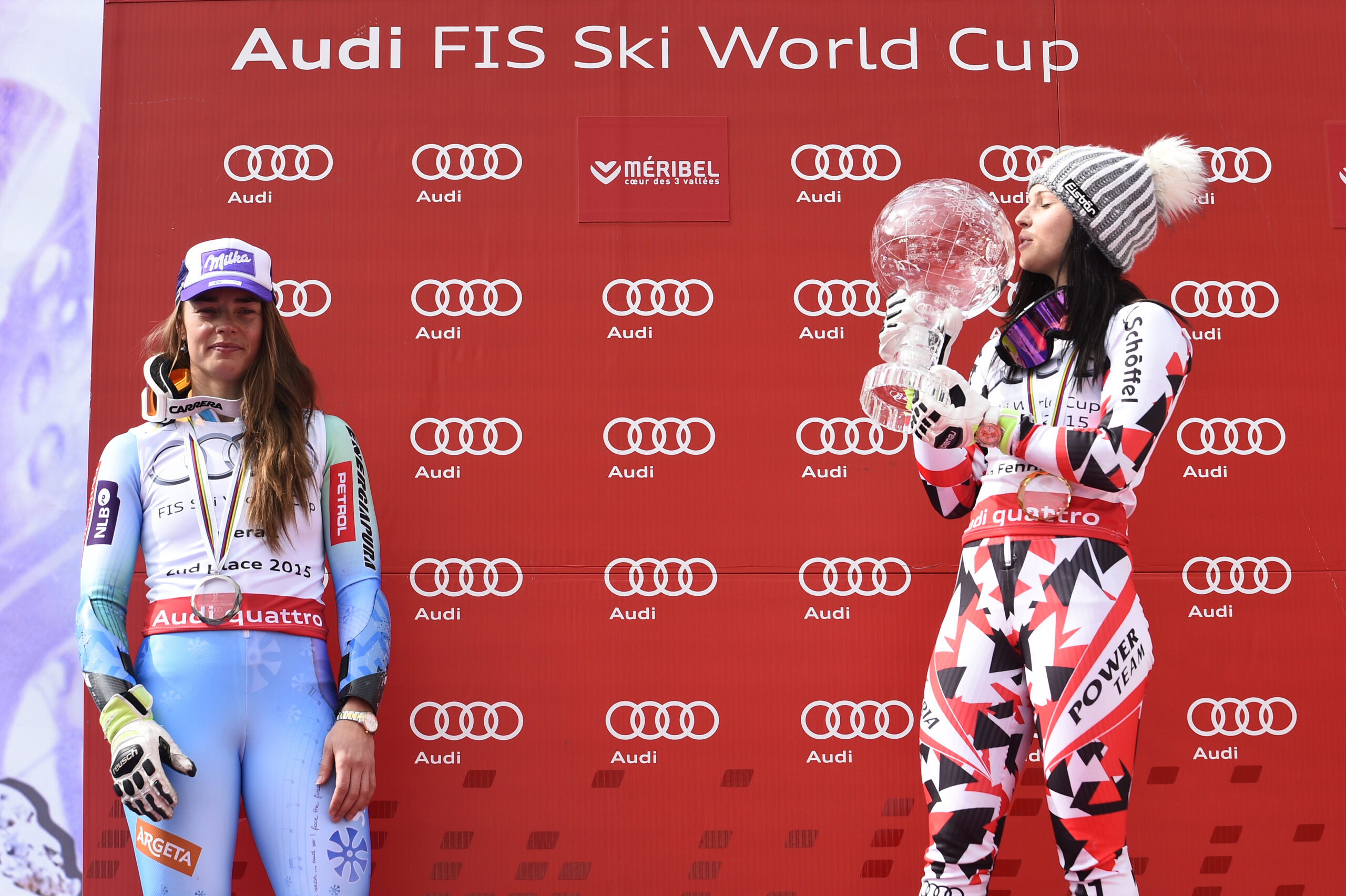 Tina Maze e Anna Fenninger ©Pentaphoto