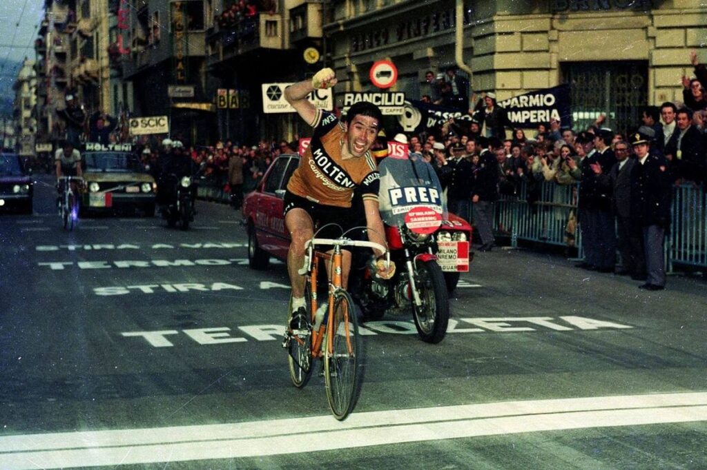 L'ultimo trionfo di Eddy Merckx a Sanremo, nel 1976 