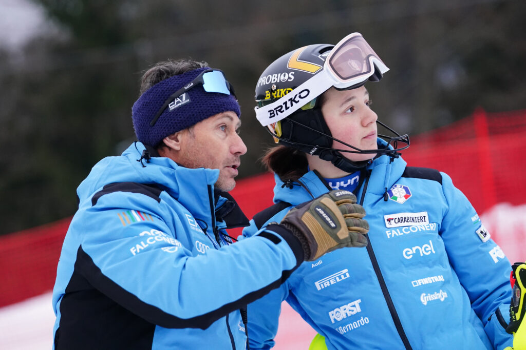 Giorgia Collomb con Giancarlo Bergamelli a Spindleruv Mlyn ©Pentaphoto