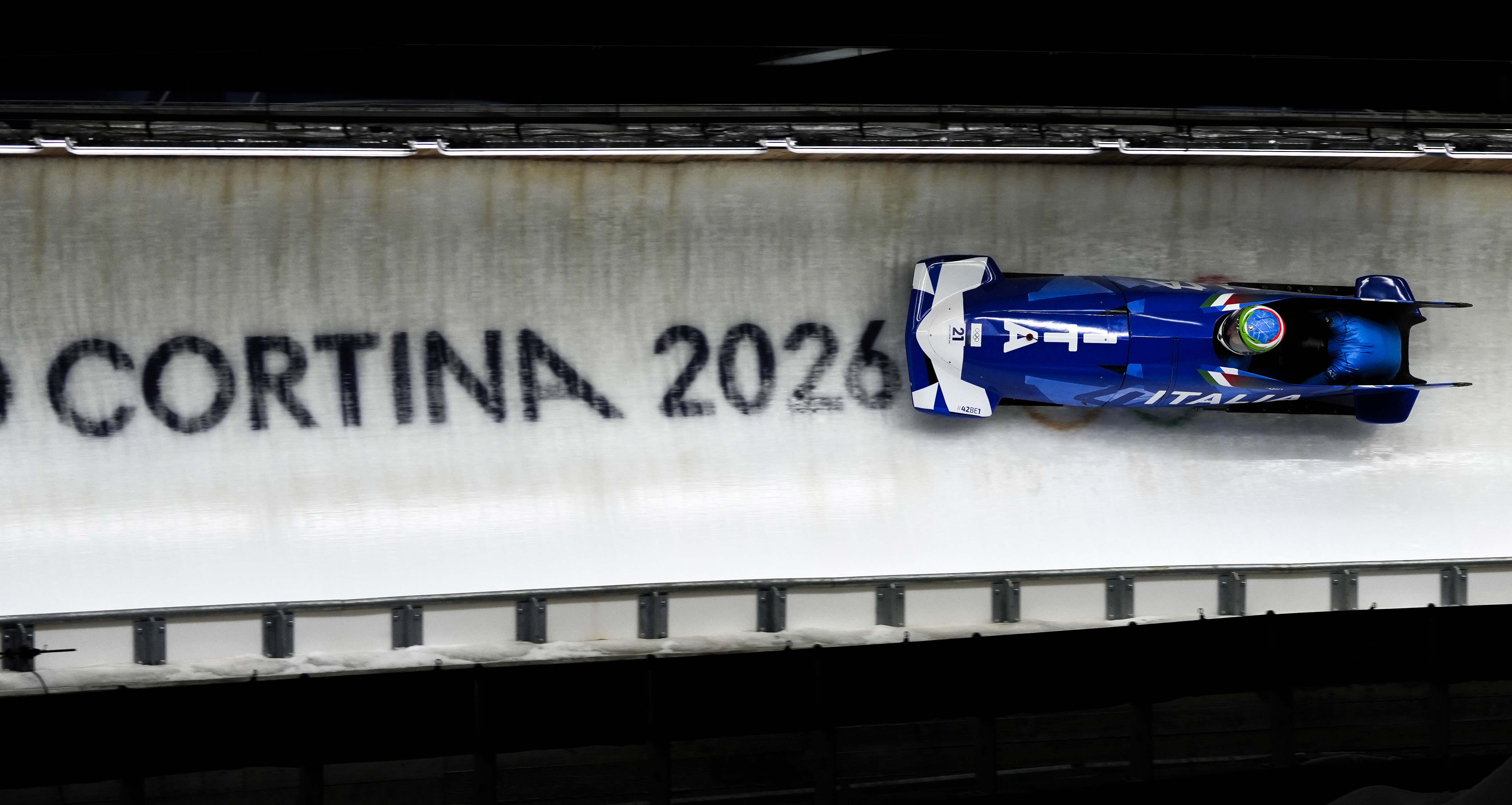 Olympics Winter Games Milano Cortina 2026. Cortina (ITA) - 20/02/2026 Bob 2 Women Simona de Sivestro (ITA) Anna Costella (ITA) Photo: Gio Auletta/Pentaphoto