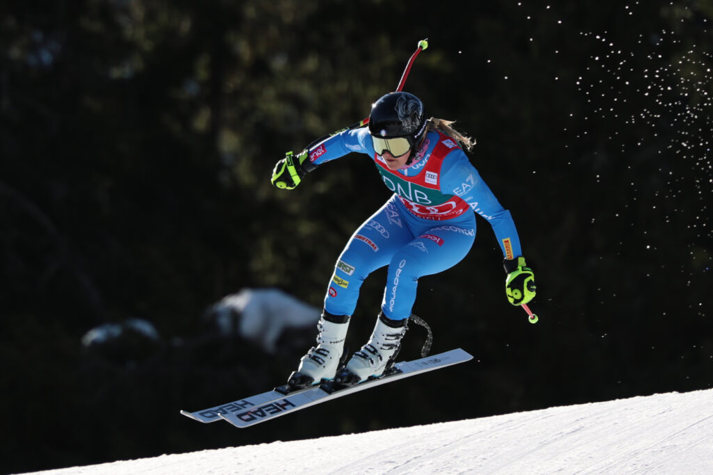 Laura Pirovano in prova a Kvitfjell ©Pentaphoto