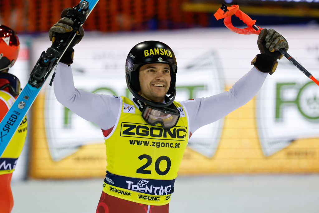 Albert Popov, nella stagione 2025-2026 solo una top 10: il 9° posto a Gurgl. Ma quel successo a Campiglio L'8 gennaio 2025 rimane nella leggenda... ©Pentaphoto