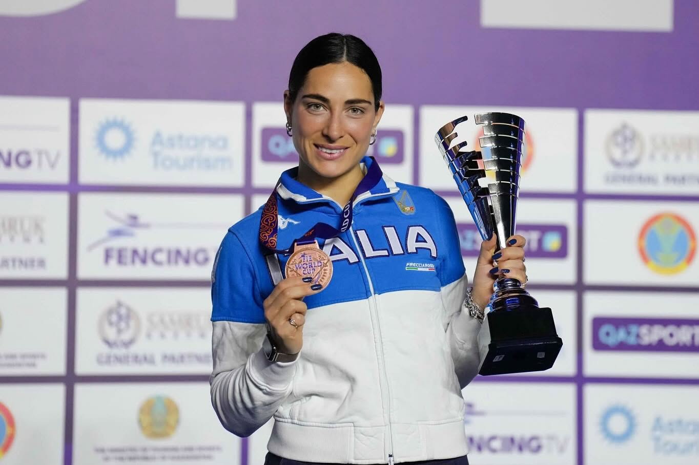 Alberta Santuccio in Coppa del Mondo ©BizziTeam