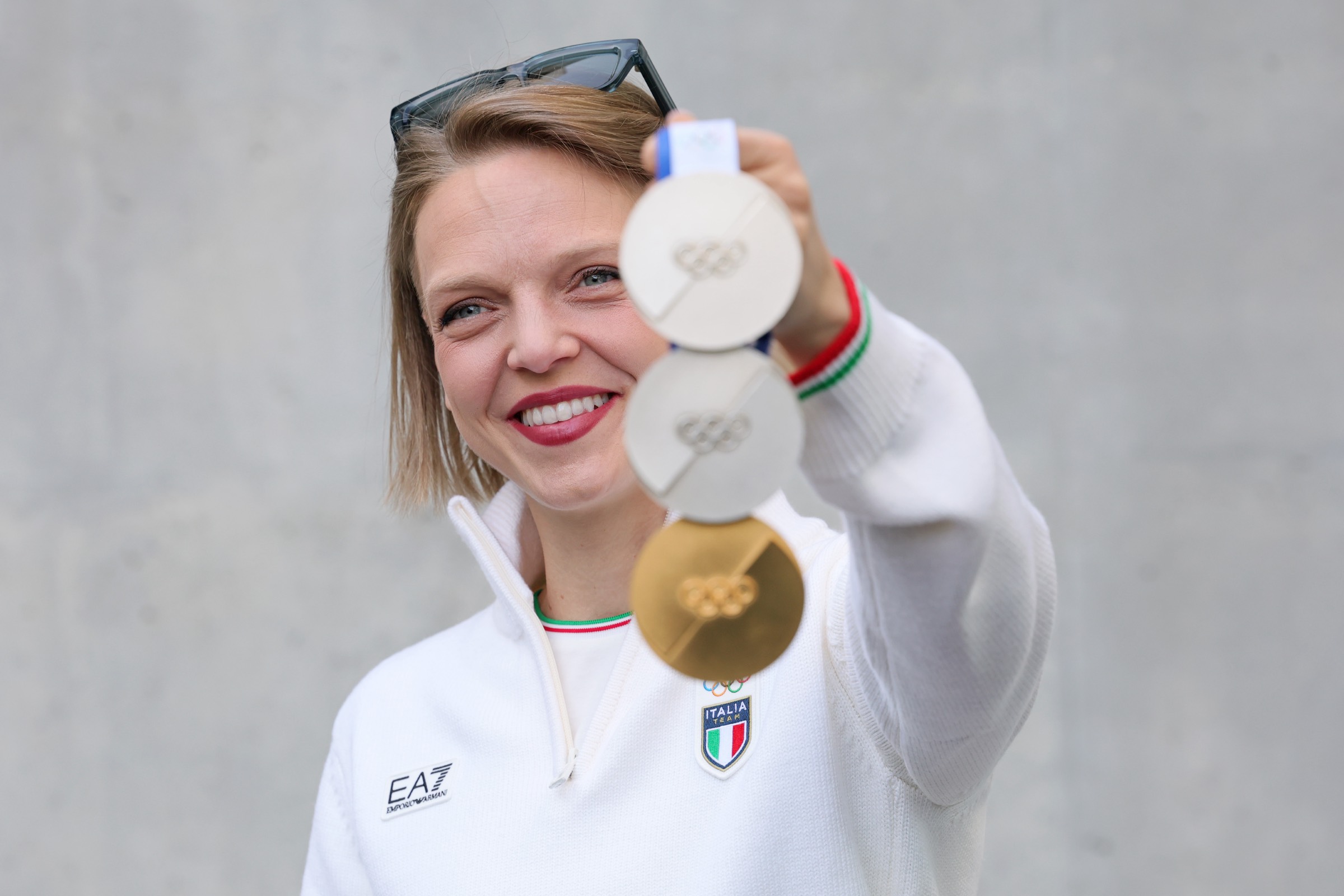 Arianna Fontana, 3 ori olimpici, 14 medaglie totali. Record italiano! ©GettyImages