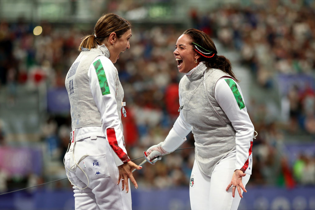 Arianna Errigo, Alice Volpi a Parigi 2024 ©GettyImages