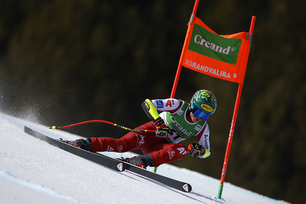 Julia Scheib in superG a Soldeu, Andorra, lo scorso 1 marzo ©GettyImages