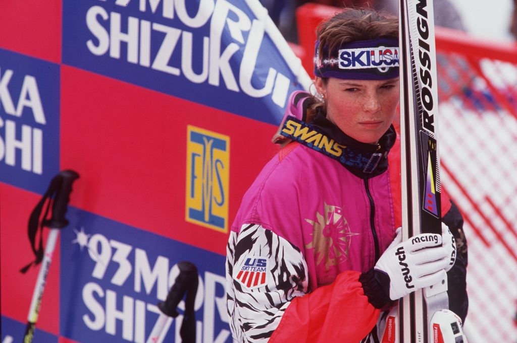 Una 21enne Picabo Street ai Mondiali 1993 di Morioka. Ha vinto la Nor-Am Cup nel 1990-1991 e nel 1991-1992. Poi è diventata campionessa iridata in discesa (1996) e olimpica in superG (1998) ©GettyImages