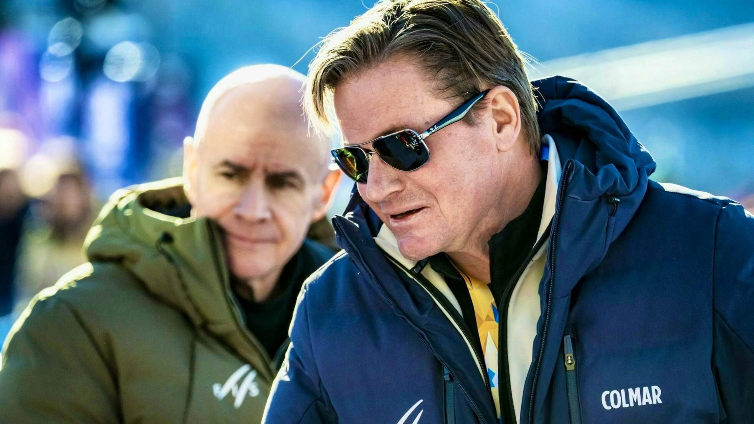 Johan Eliasch e Urs Lehann