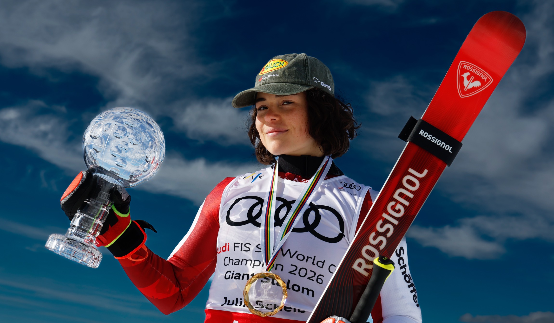 Julia Scheib: sognava la Coppa del Mondo di gigante fin da bambina ©GettyImages