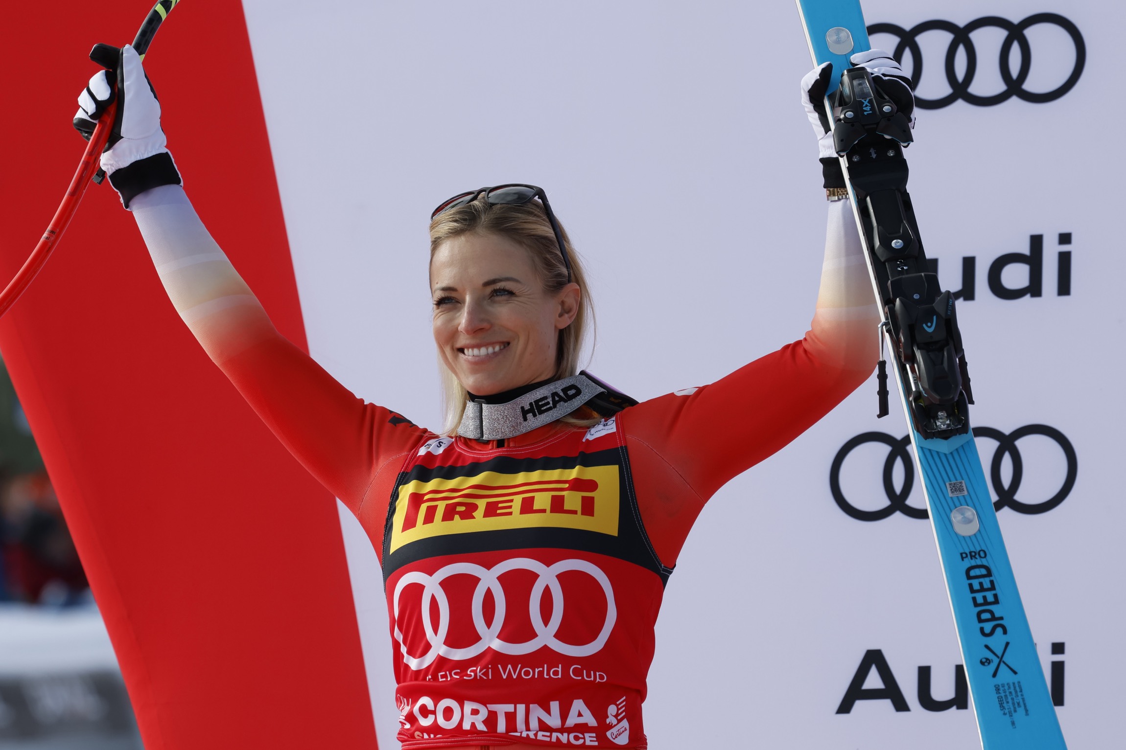 Lara Gut-Behrami, autentica leggenda dello sci alpino femminile. La Svizzera la vorrebbe ancora in pista... ©Pentaphoto