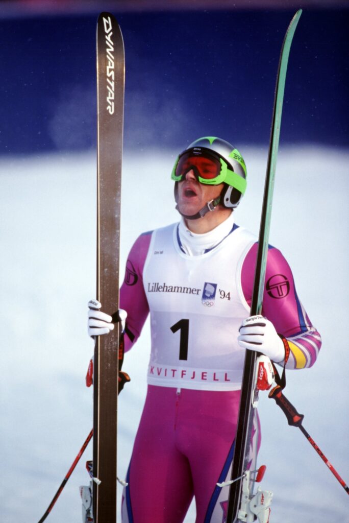 Marc Girardelli a Lillehammer 1994 con Dynastar