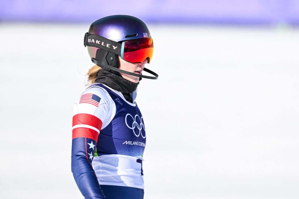 Mikaela Shiffrin, oro olimpico in slalom nel 2014 e nel 2026. Mai nessuna come lei ©GEPA