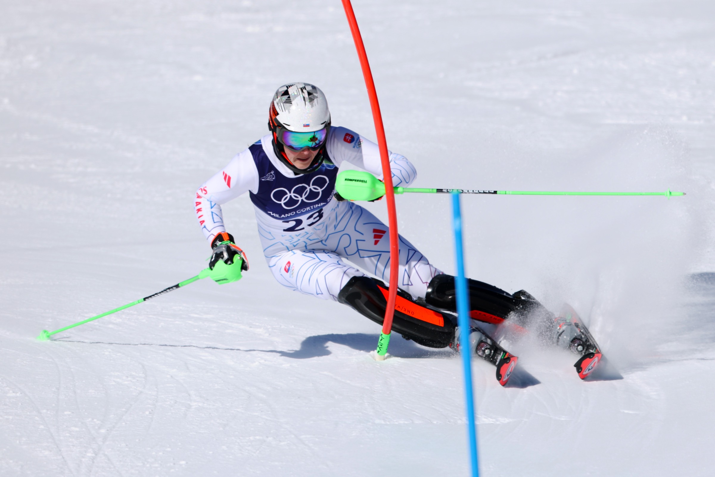 Petra Vlhova, 20ª in slalom a Milano-Cortina 2026 ©Pentaphoto