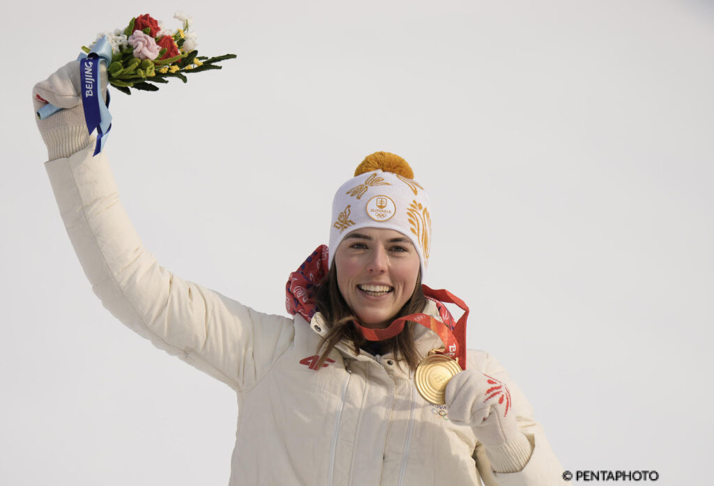 9 febbraio 2022: Vlhova campionessa olimpica in slalom ©Pentaphoto