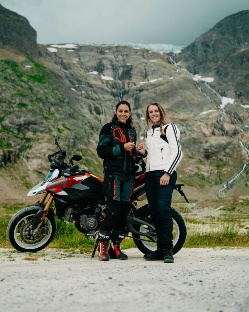 Camille Rast, nuovo Brand Ambassador Ducati Schweiz ©DucatiSchweiz