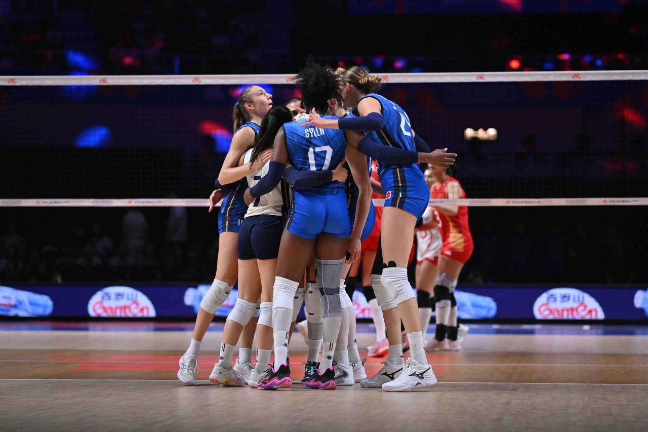 Bella reazione azzurra e terzo posto in Nations League! ©Fipav Creative Hub