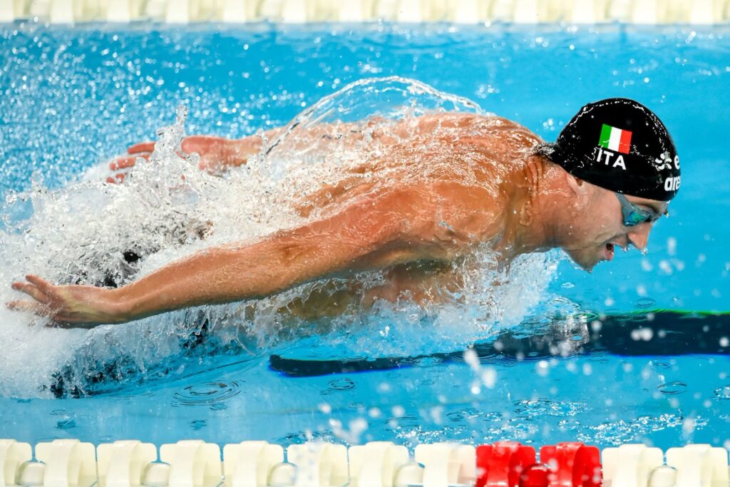 Alberto Razzetti, classe 1999, oro europeo nei 400 misti a Roma 2022 ©FIN