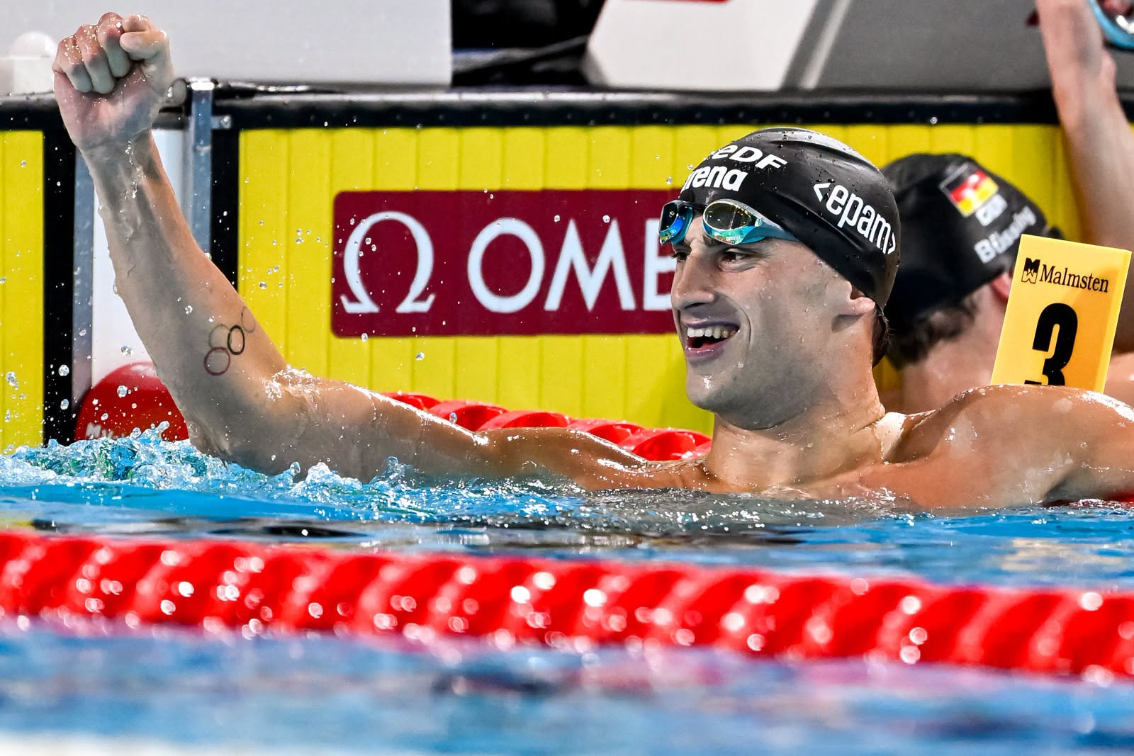 Alberto Razzetti, terza medaglia nei 400 misti agli Europei in vasca lunga ©FIN