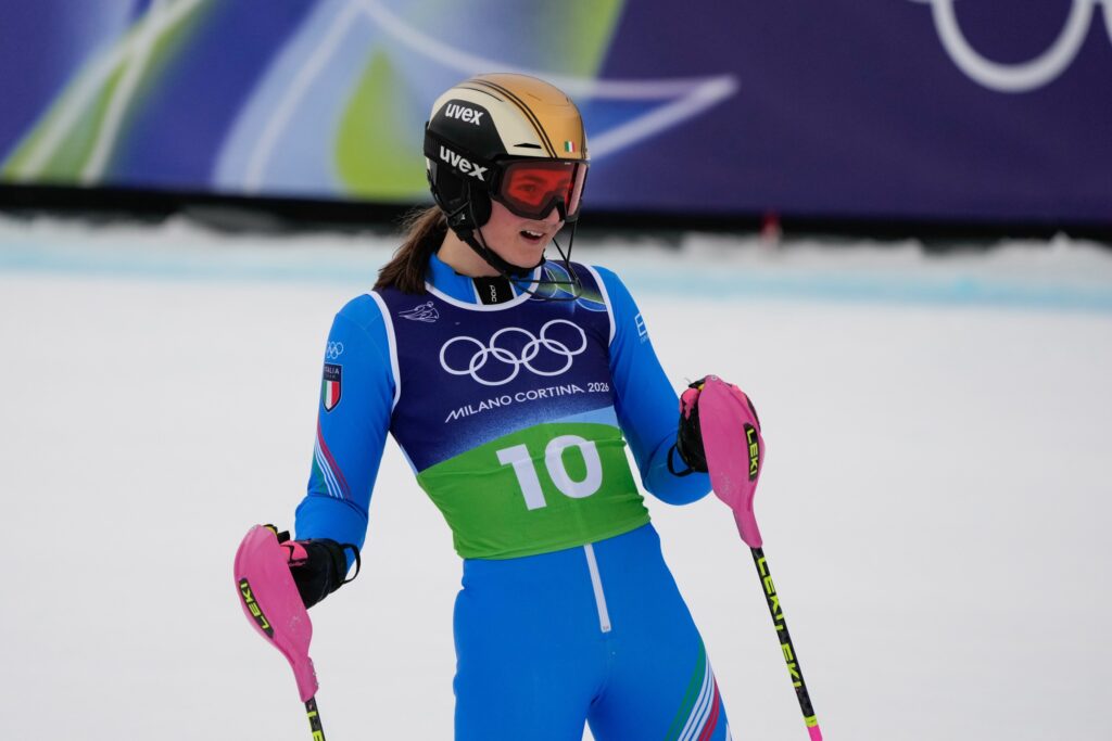 Anna Trocker, classe 2008, da Fiè allo Sciliar: già due top 10 in Coppa del Mondo, tra gigante e slalom ©Pentaphoto