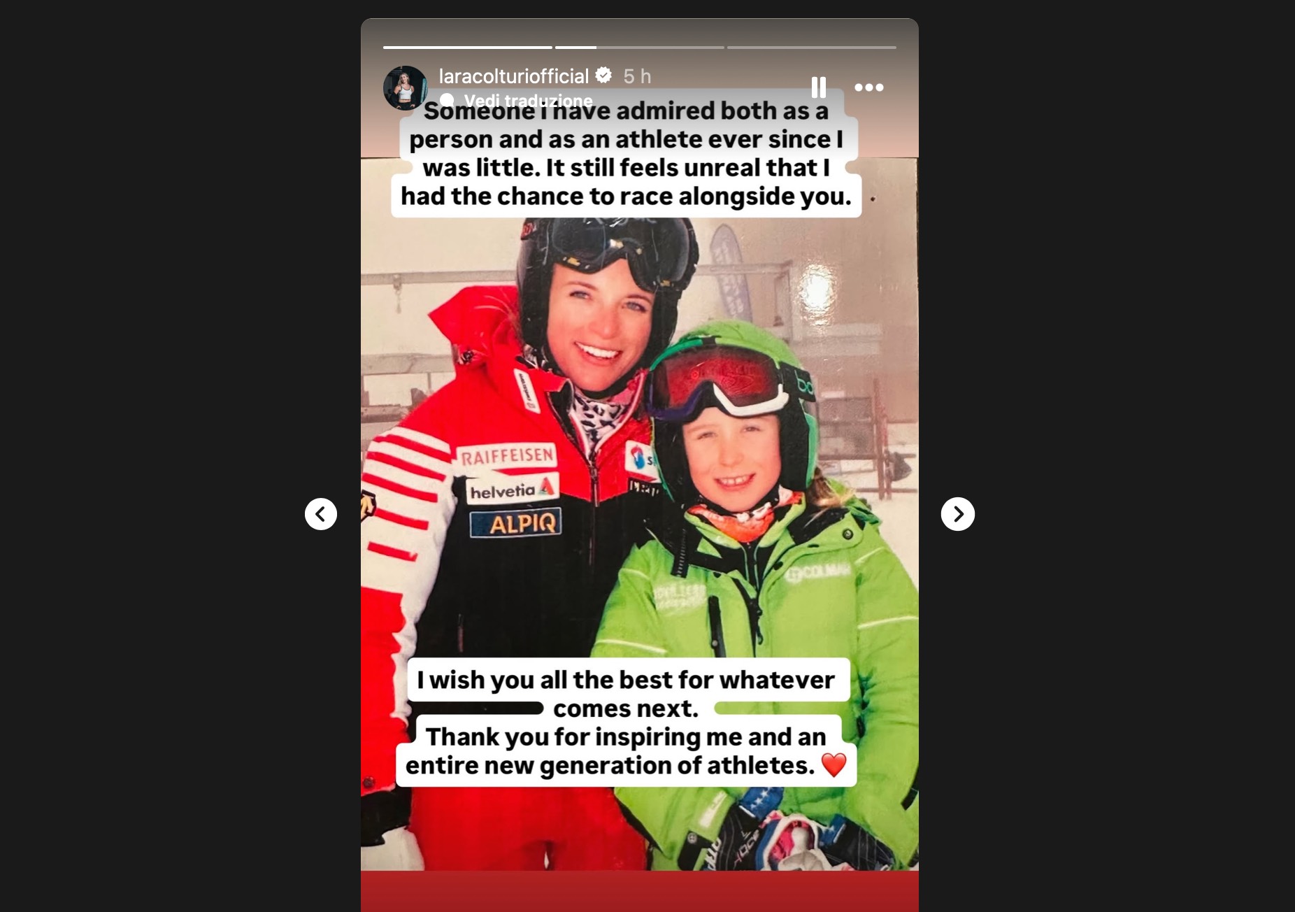 Il posto di Lara Colturi ©Instagram