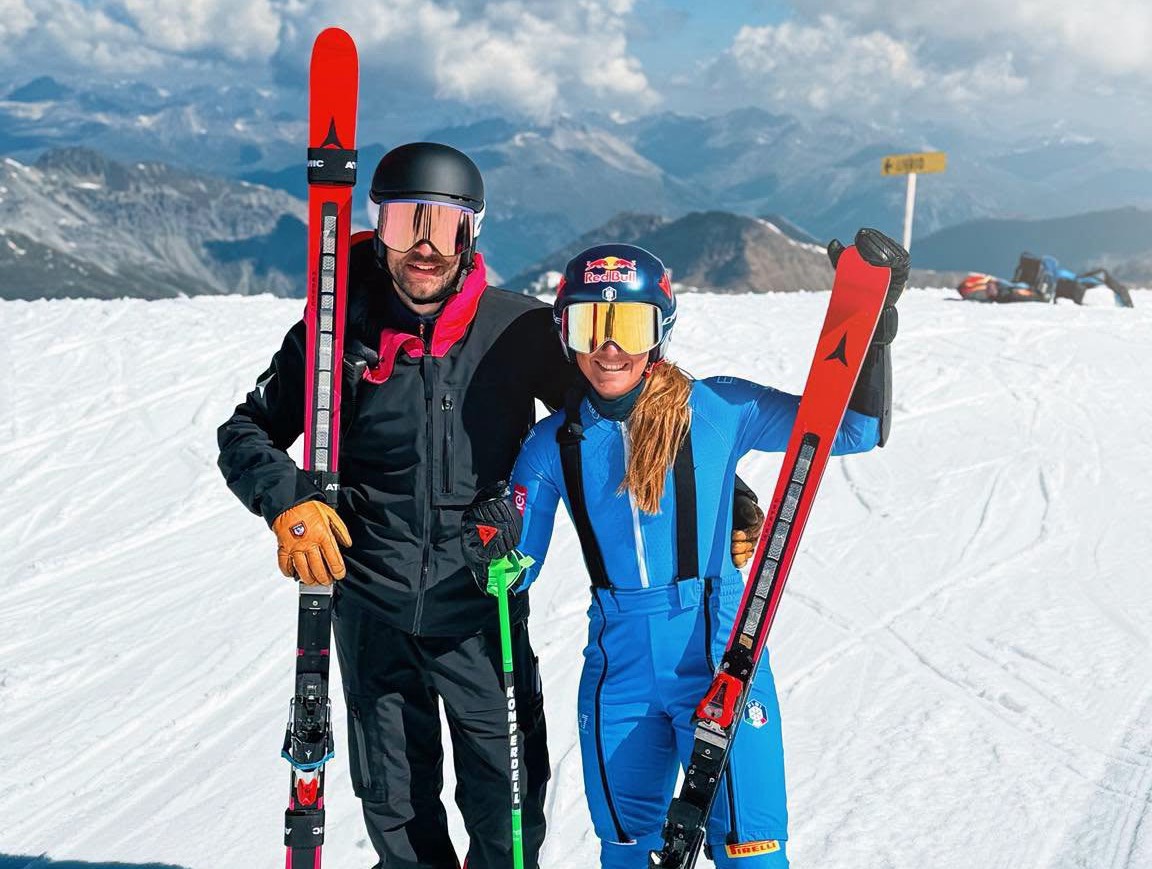Markus Gufler e Sofia Goggia ©Instagram