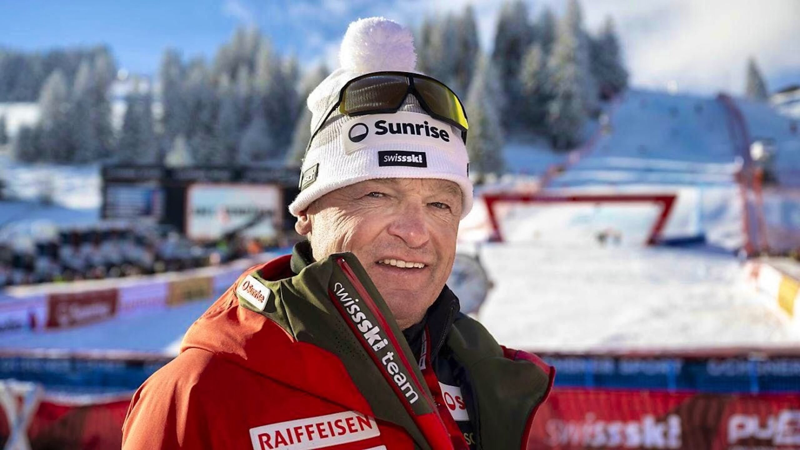 Hans Flatscher, direttore della squadra di sci alpino svizzera