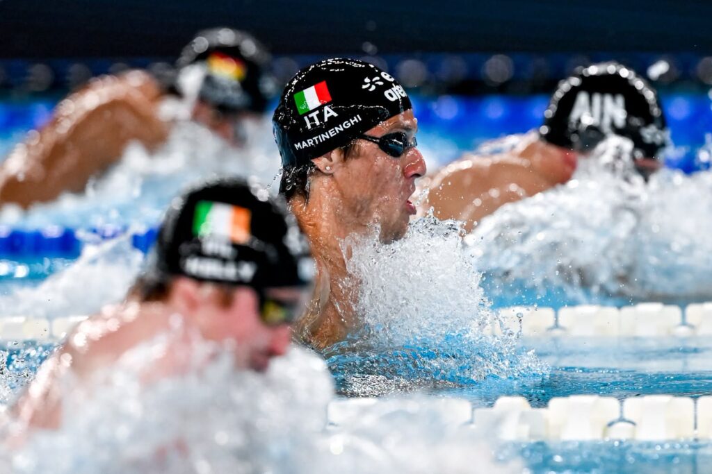 Nicolò Martinenghi, campione olimpico in carica sui 100m rana ©FIN
