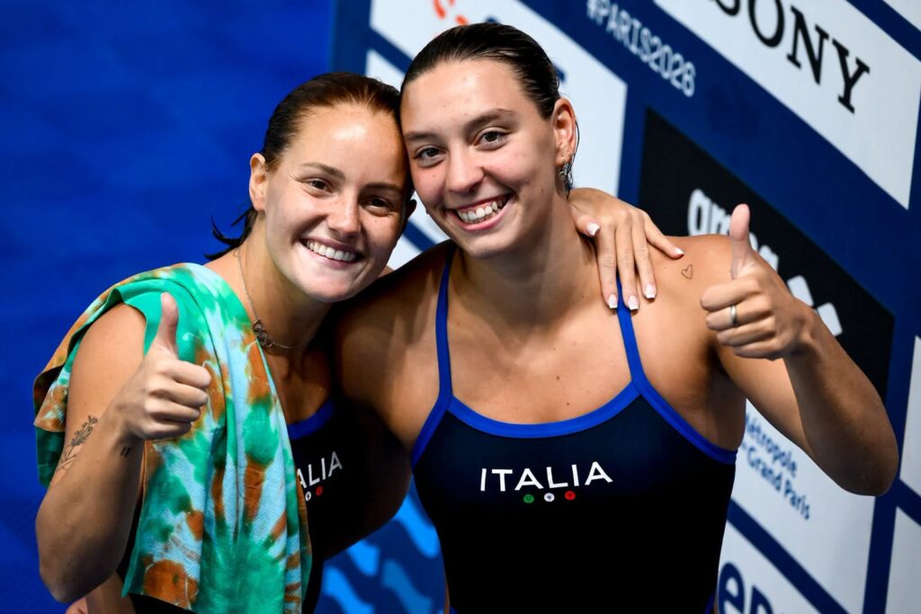 Chiara Pellacani/Elisa Pizzini, coppia d'oro nel synchro 3m ©FIN