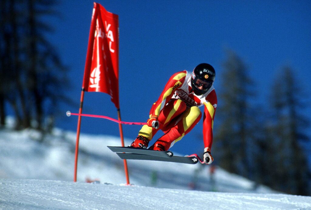 Pirmin Zurbriggen, 40 vittorie in Coppa del Mondo, 1 oro olimpico ©Pentaphoto