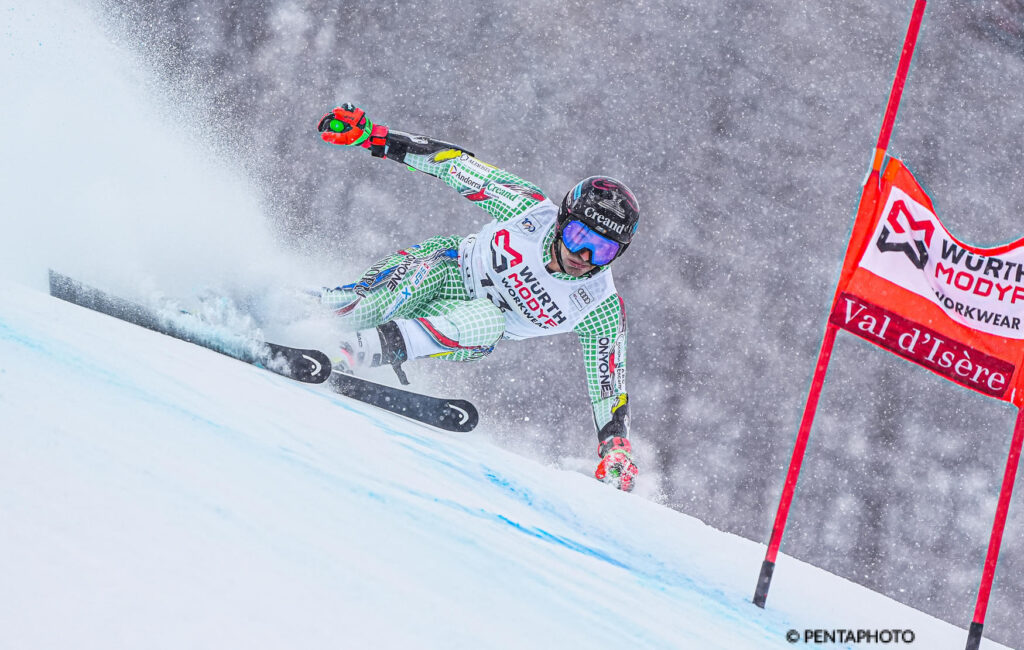 Joan Verdu, andorrano, 31 anni, ha vinto 4 giganti in Coppa Europa ©Pentaphoto