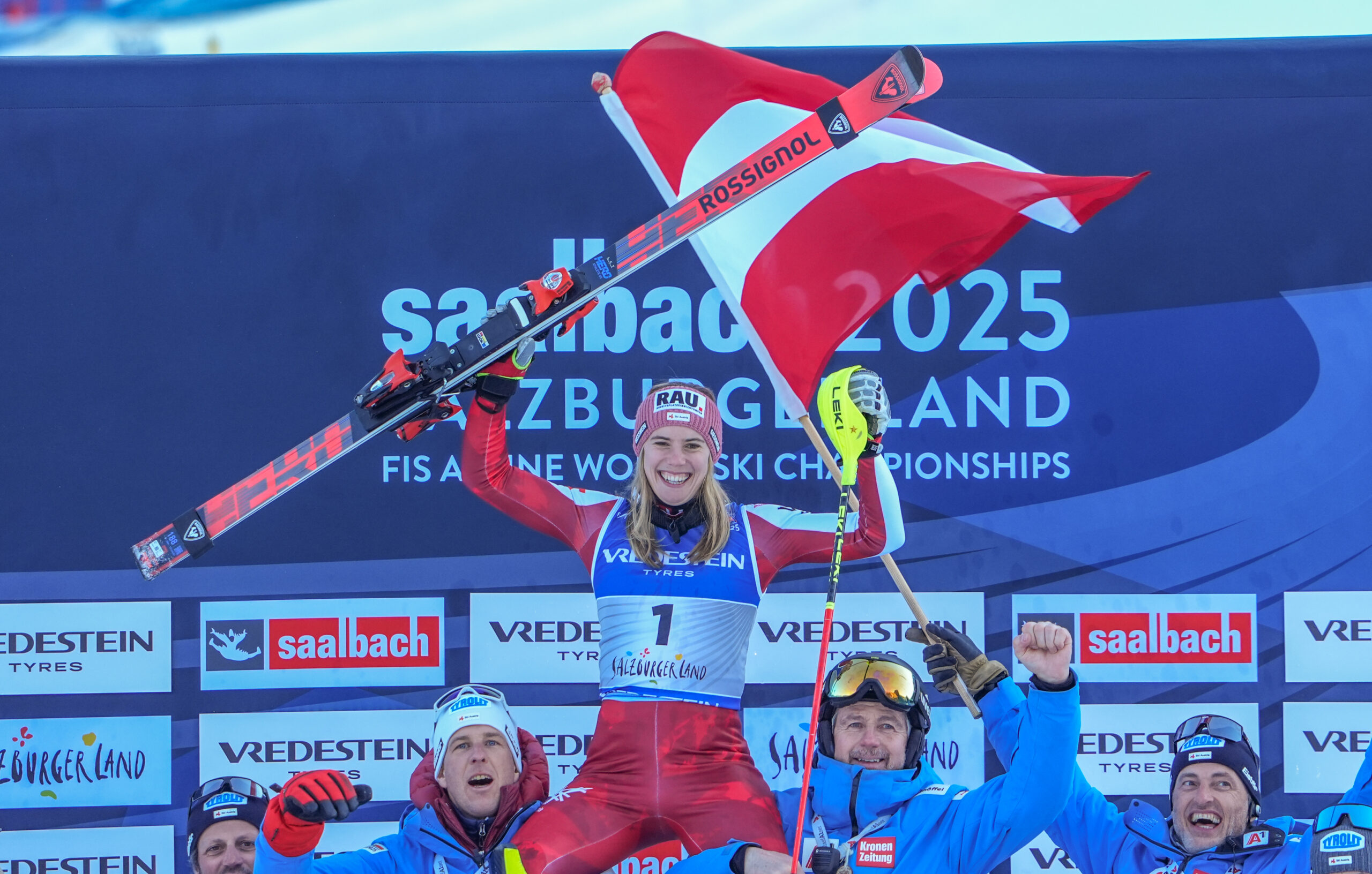 Katharina Liensberger, austriaca, 29 anni, 3 vittorie e 18 podi in Coppa del Mondo ©Pentaphoto