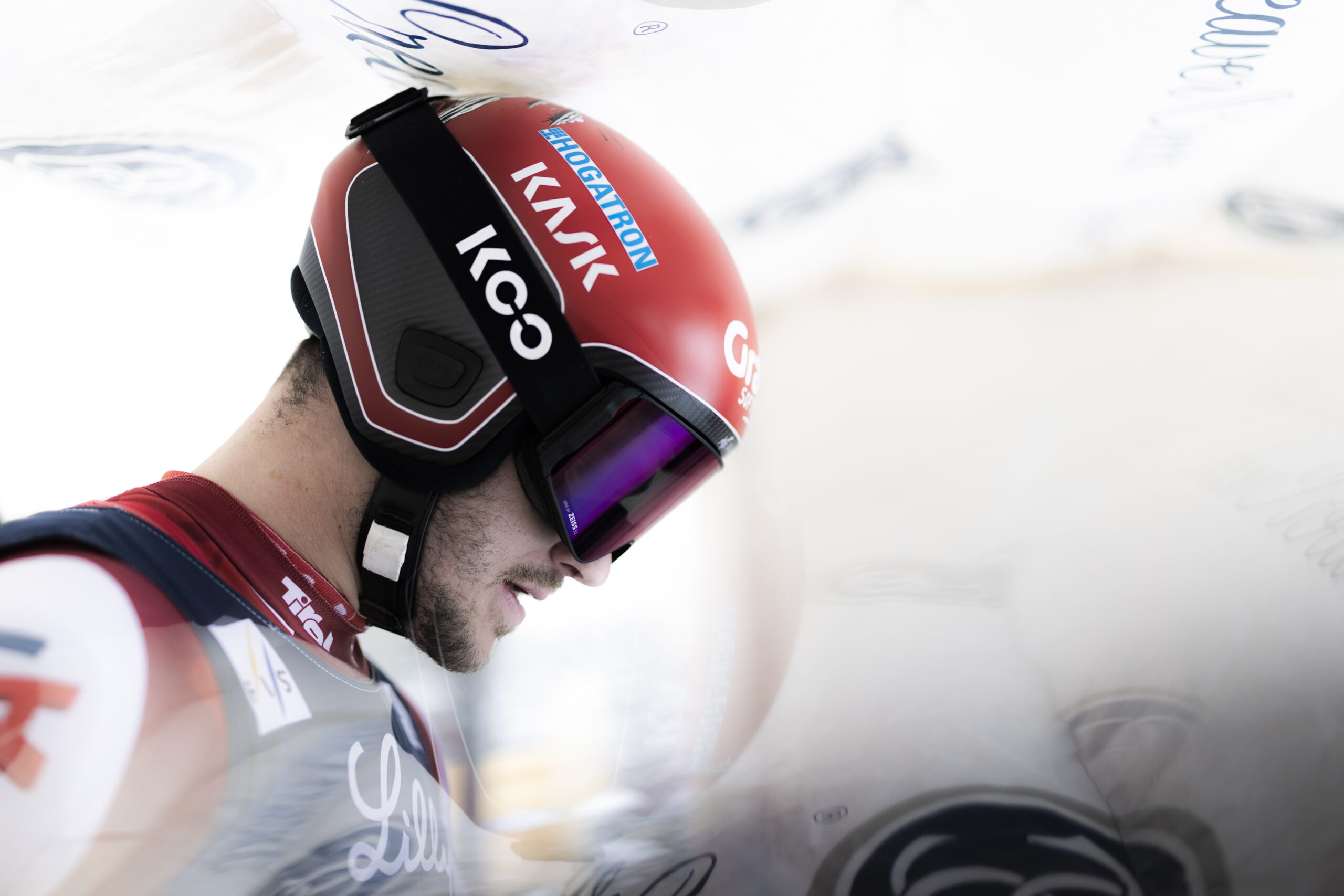 Stefan Eichberger è tornato sugli sci dopo l'infortunio patito in Gardena ©Pentaphoto