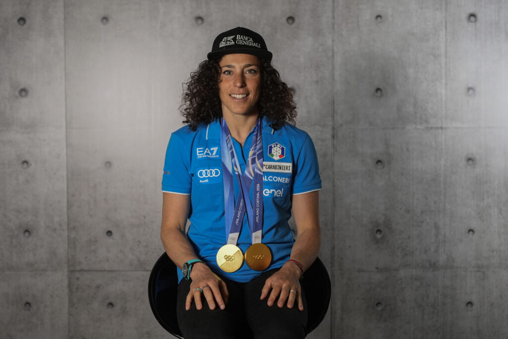 Federica Brignone, due ori olimpici (gigante e superG) a Milano-Cortina 2026 ©Pentaphoto