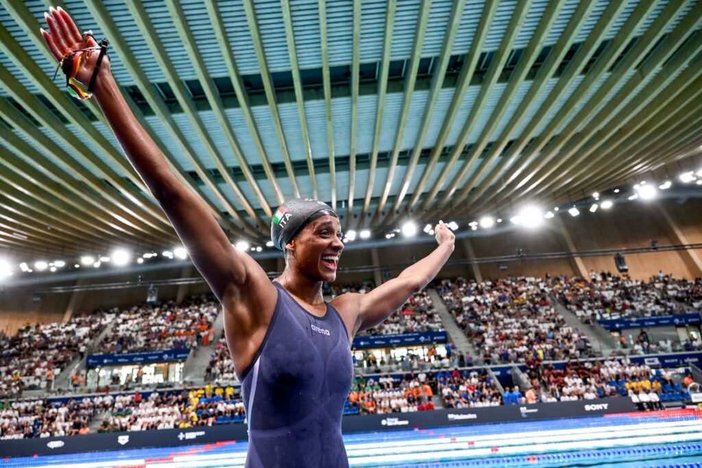 Sara Curtis, già due medaglie a Parigi 2026. Ed è tutt'altro che finita... ©FIN