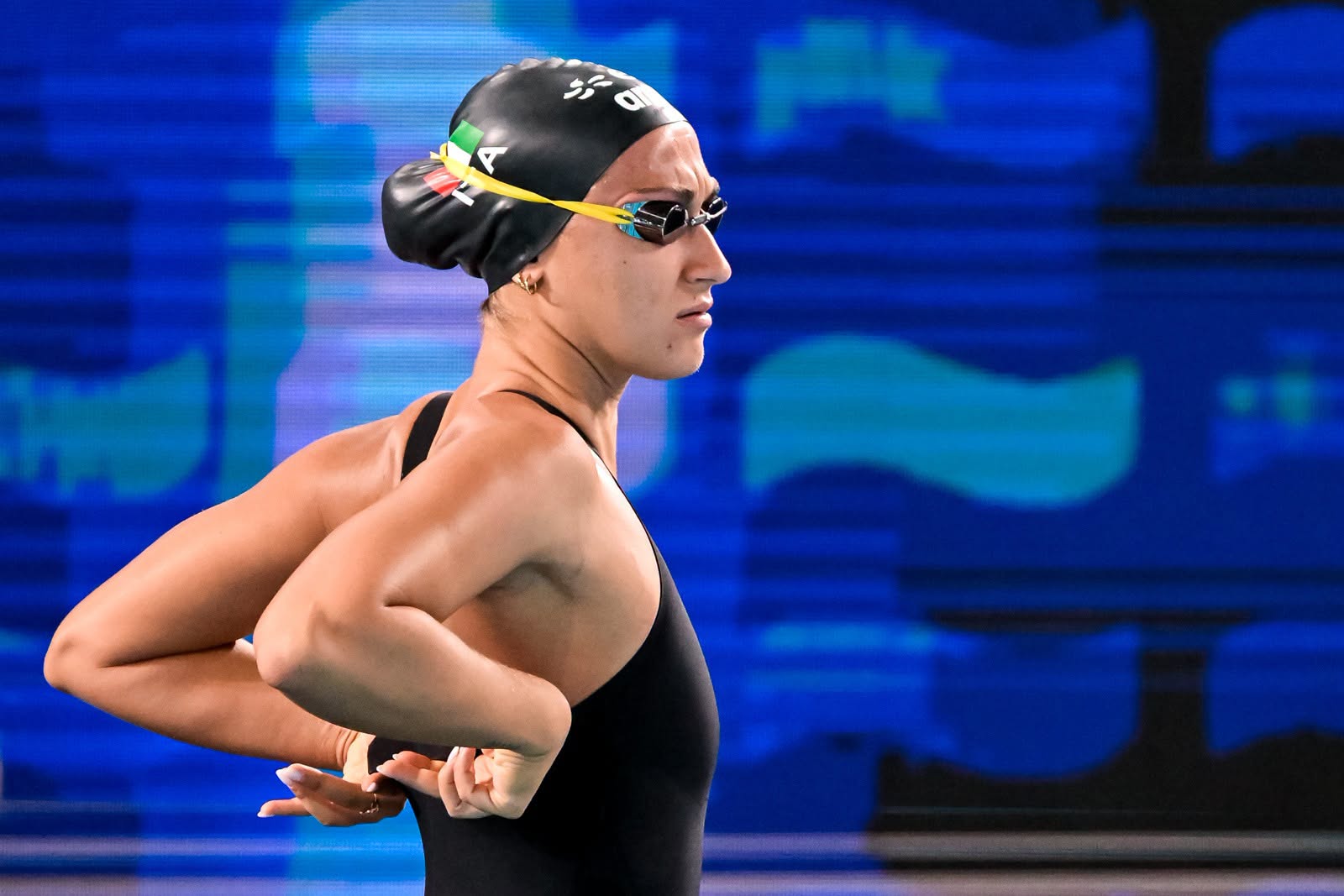 Simona Quadarella, già 3 volte oro europeo sugli 800m stile libero ©FIN