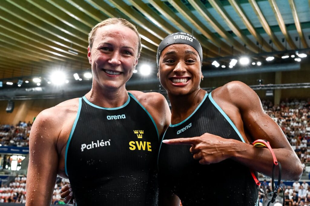 Sarah Sjöström e Sara Curtis, cresciuta nel suo mito! ©FIN