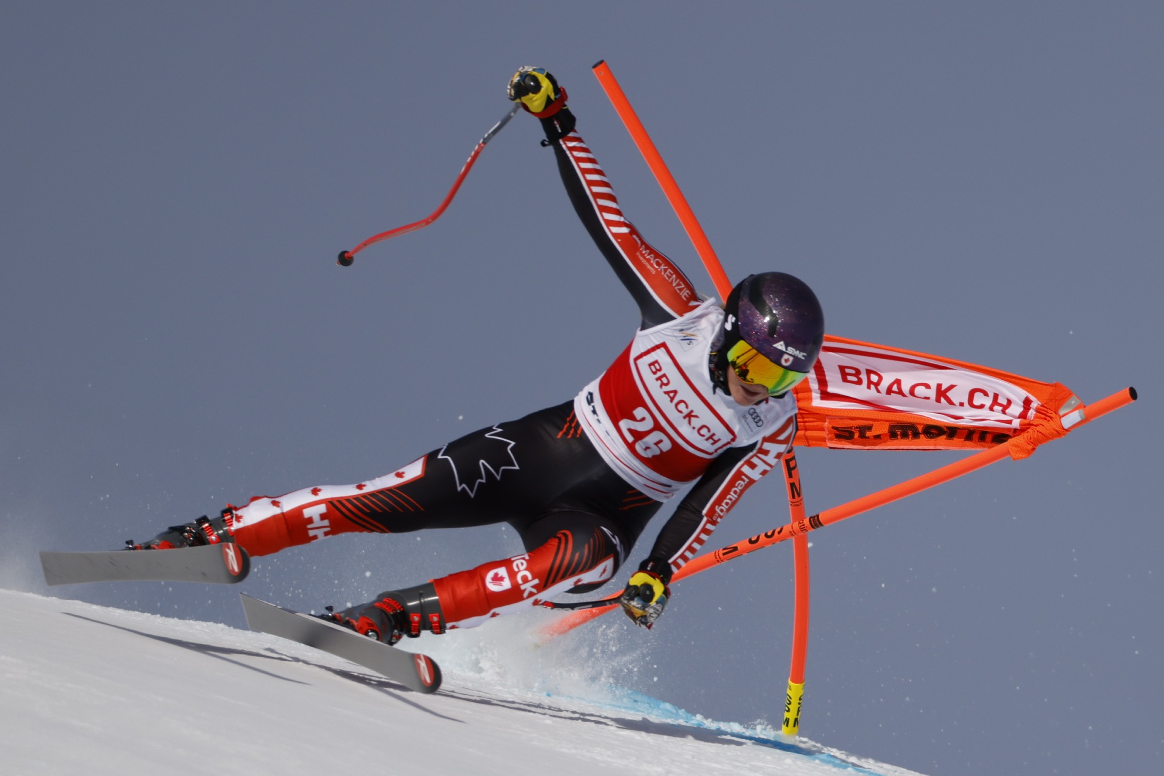 Stefanie Fleckenstein, 19 ª a Kvitfjell in discesa nel marzo 2023. Miglior risultato finora in Coppa del Mondo ©Pentaphoto