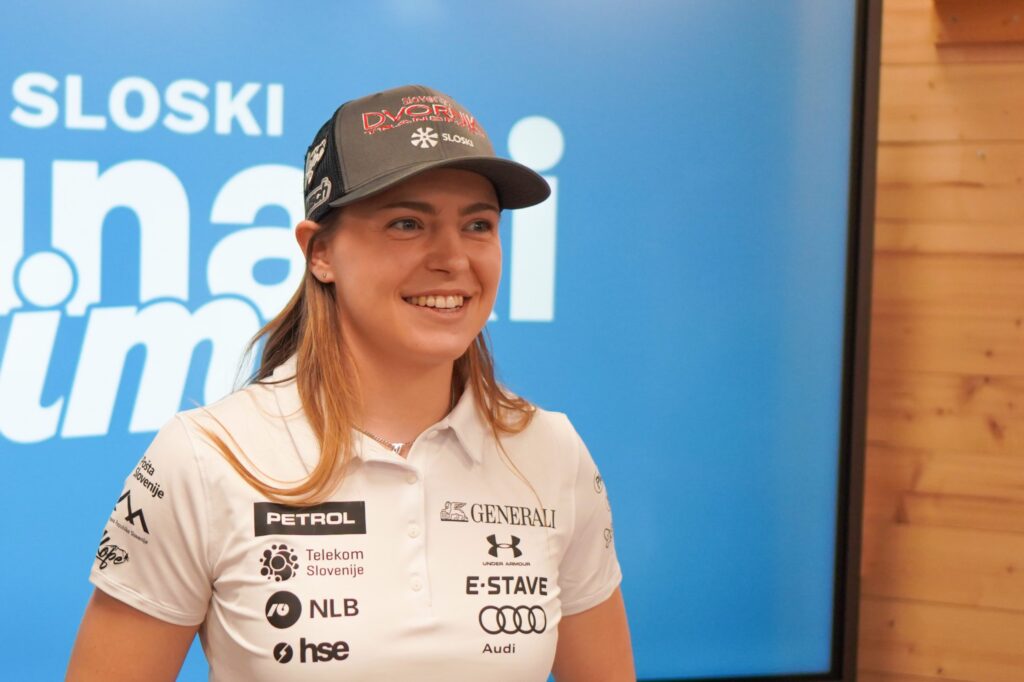 Neja Dvornik, slovena, 25 anni, due podi ai Mondiali jr. sempre in gigante Foto: ©Sloski
