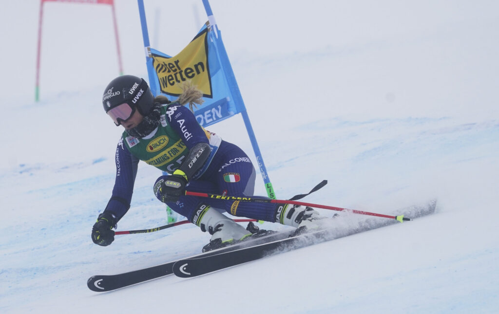 Laura Pirovano, ultima volta a Sölden nel 2020. Vanta un 19° posto, ottenuto nel 2017 con pettorale n.38 ©Pentaphoto