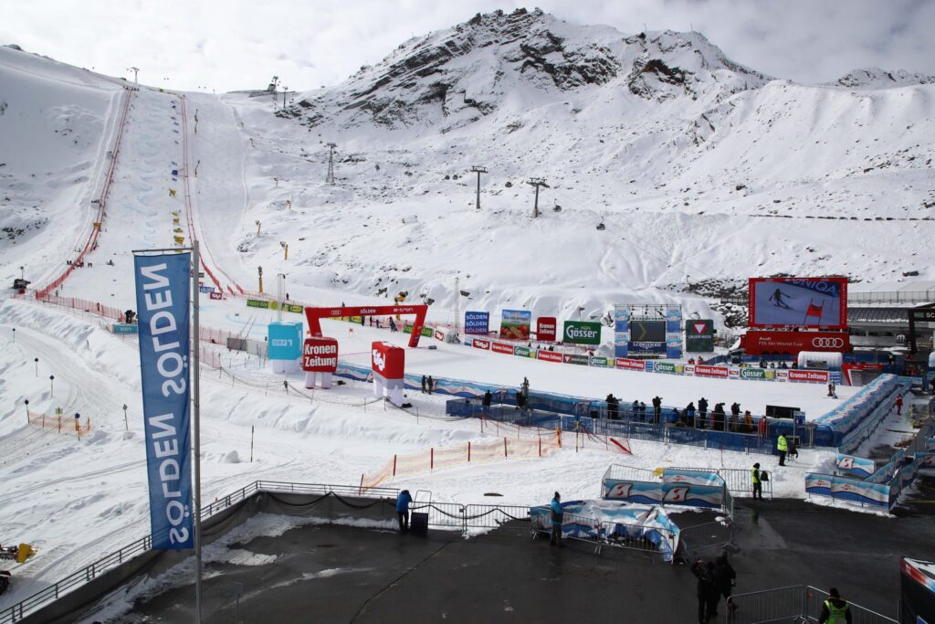 Sölden: la prima gara sul Rettenbach si disputò nel 1993 ©Pentaphoto