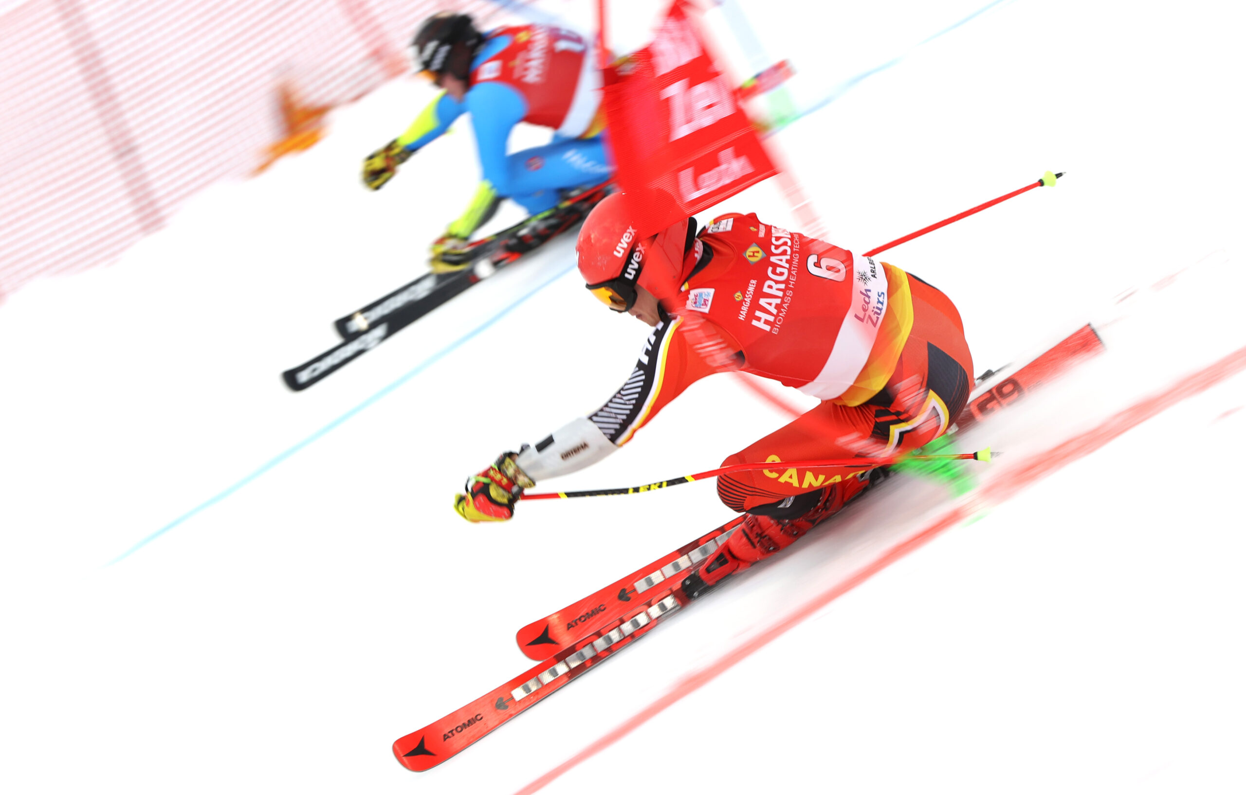Erik Read, canadese, impegnato in un Team Parallelo. Ci ha vinto due medaglie iridate con il Canada ©Pentaphoto