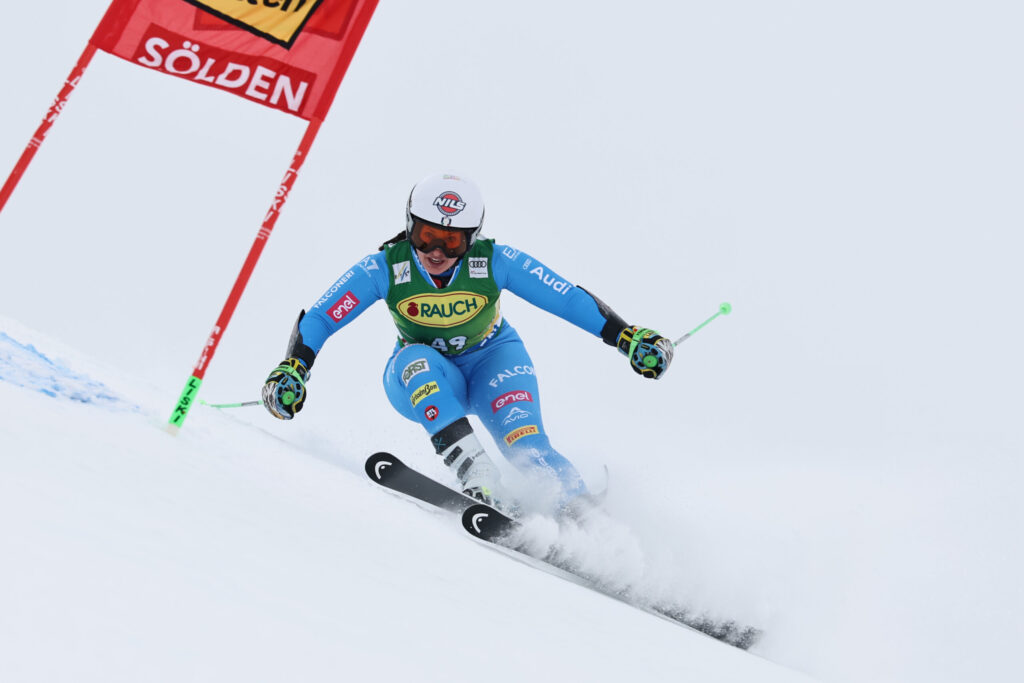 Elisa Platino, 27 anni, ha gareggiato tre volte sul Rettenbach senza mai qualificarsi per la seconda manche ©Pentaphoto