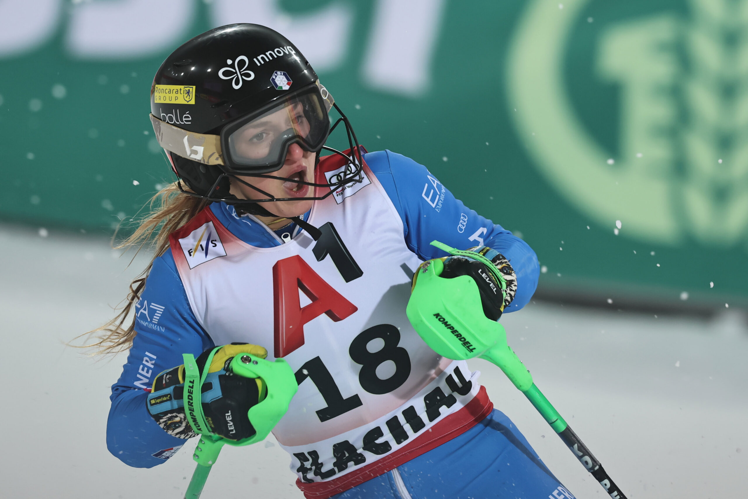 Lara Della Mea, 27 anni, otto volte in top 10 in Coppa del Mondo, tutte nella scorsa stagione ©Pentaphoto