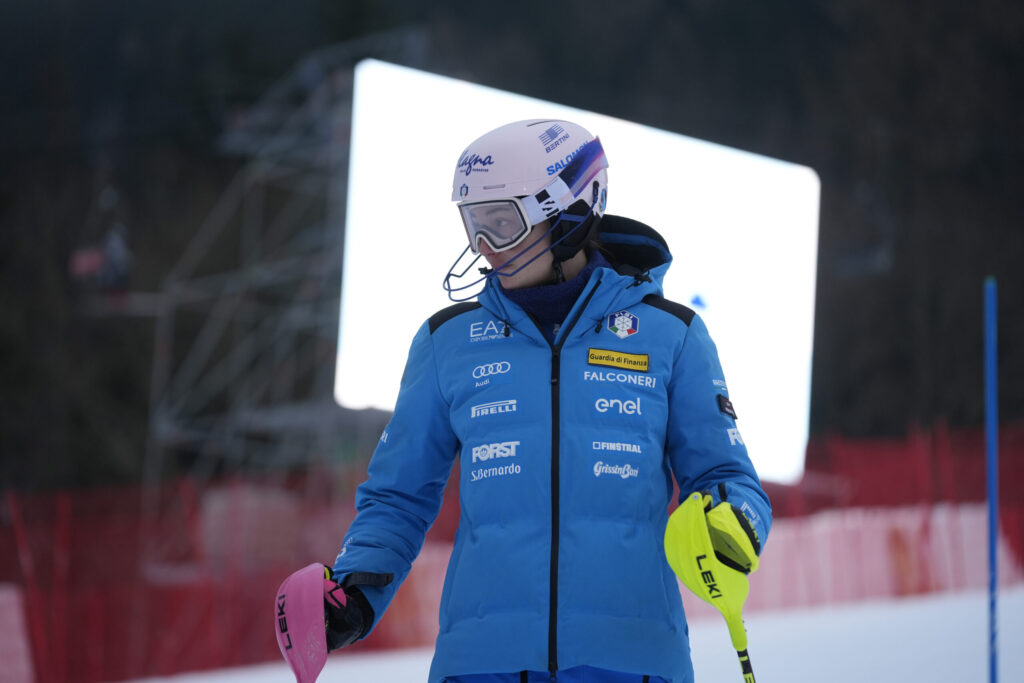 Emilia Mondinelli, classe 2004, vanta una vittoria in slalom in Coppa Europa ©Pentaphoto