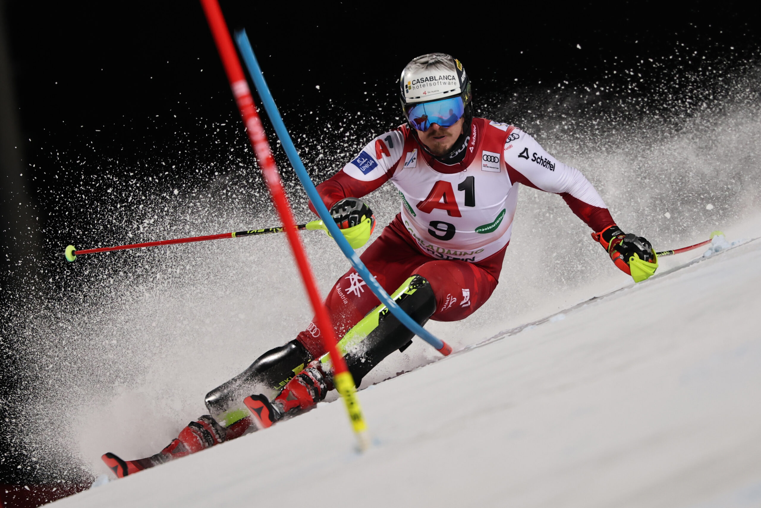Manuel Feller, 7 vittorie e 28 podi in Coppa del Mondo ©Pentaphoto