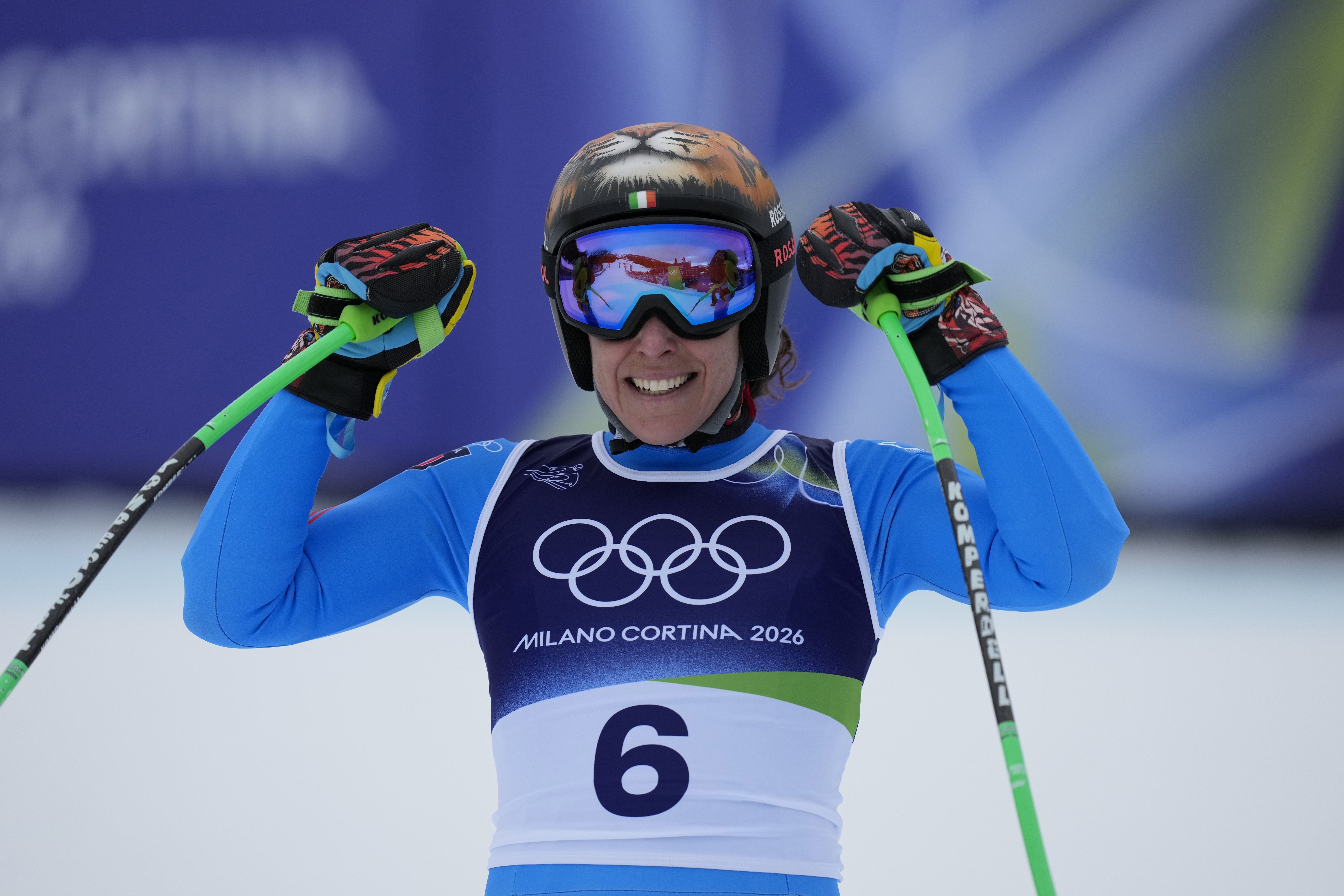 Federica Brignone, 36 anni, valdostana, 37 vittorie e 85 podi in Coppa del Mondo; 2 ori mondiali; 2 ori olimpici ©Pentaphoto