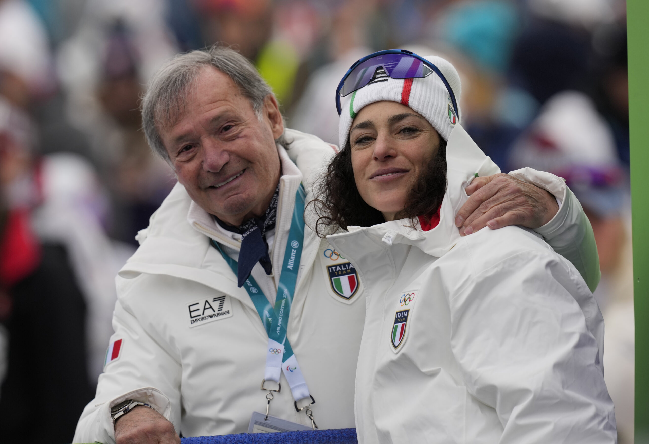Flavio Roda, presidente FISI, cerca il 4° mandato consecutivo. Qui con Federica Brignone, l'eroina di Milano-Cortina 2026 ©Pentaphoto
