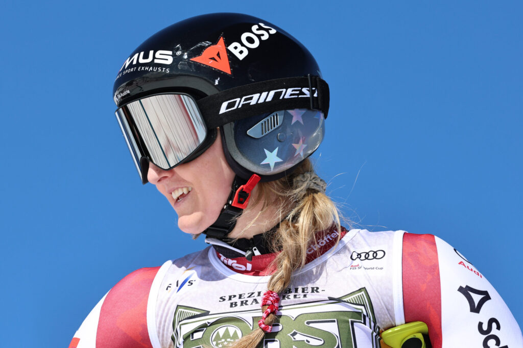 Nina Ortlieb, austriaca, 30 anni, 2 vittorie e 5 podi in Coppa del Mondo ©Pentaphoto