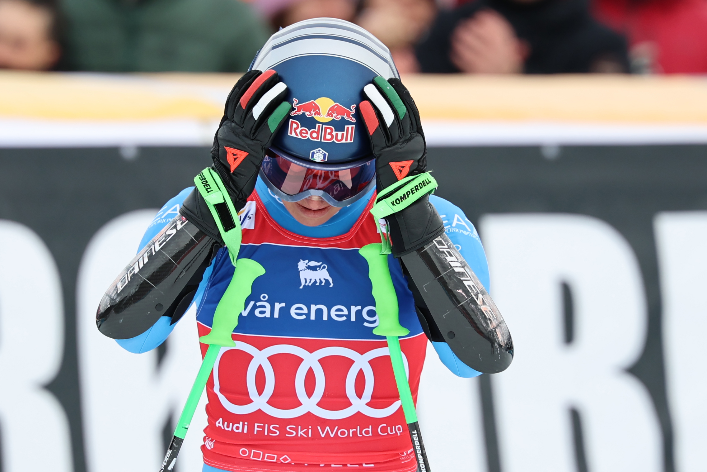Sofia Goggia, nella scorsa stagione, 2025-2026, 1 coppa di specialità in superG e il bronzo olimpico in discesa libera ©Pentaphoto